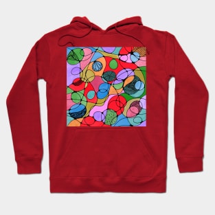 NEUROART DIGITAL WATERCOLOR Hoodie